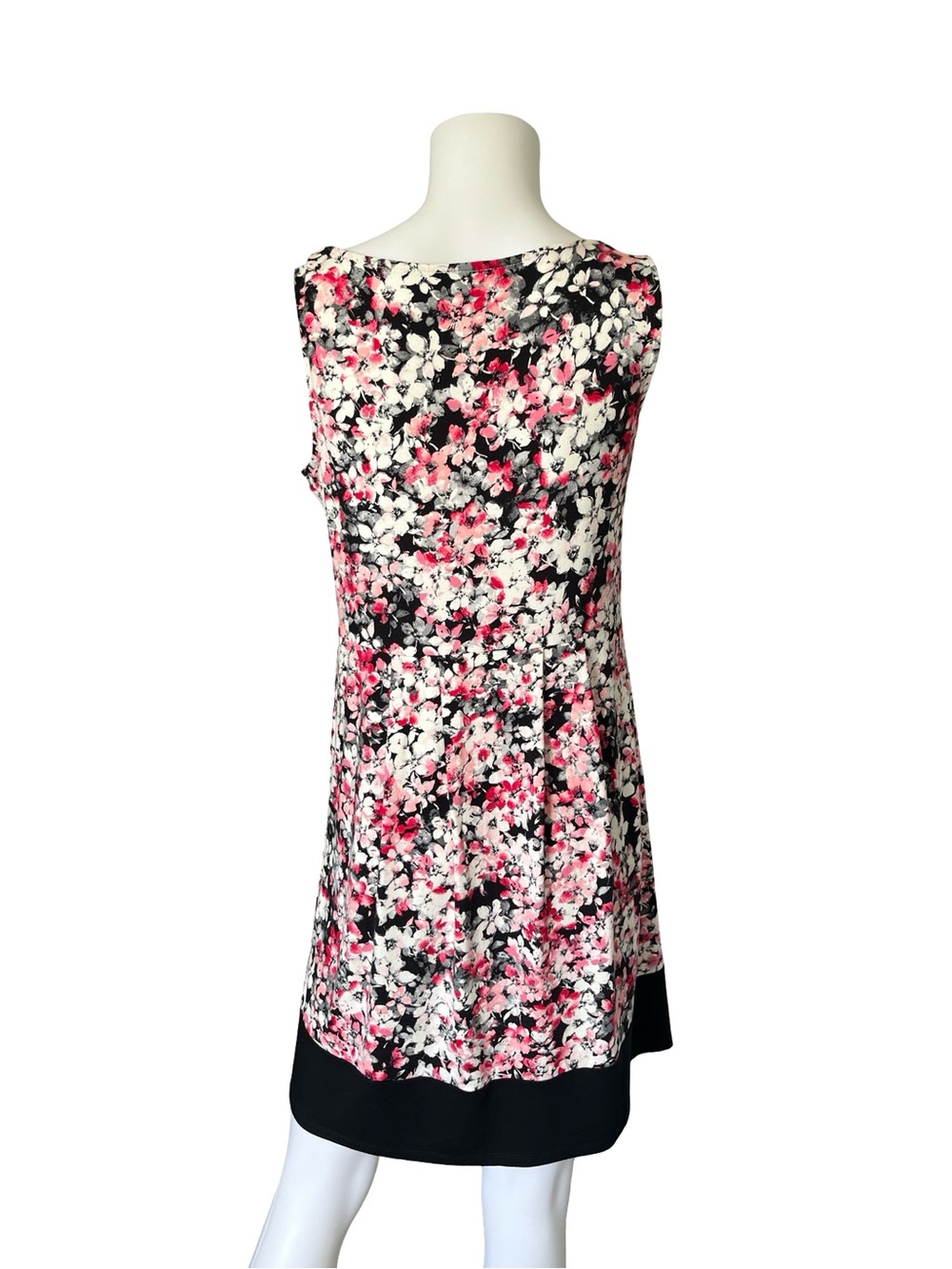 J Jill Wearever Collection Floral Print Dress Sleeveless Romantic Size XS Petite - Picture 2 of 8
